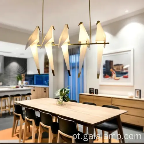 'Elegante Crane Post-Modern Crane lustre'